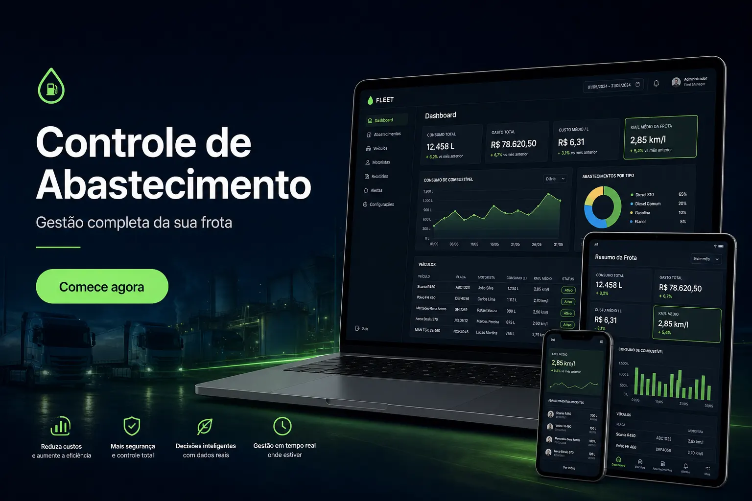 Gerencie suas Frotas — imagem 1